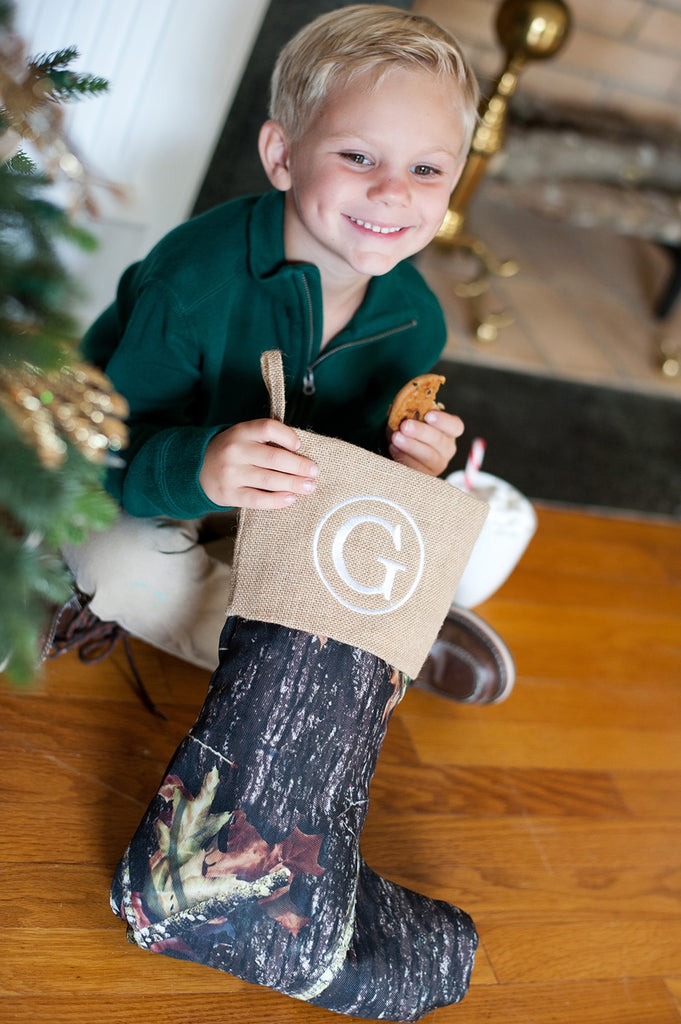 Christmas Stocking - Camo Design - Premier Home & Gifts