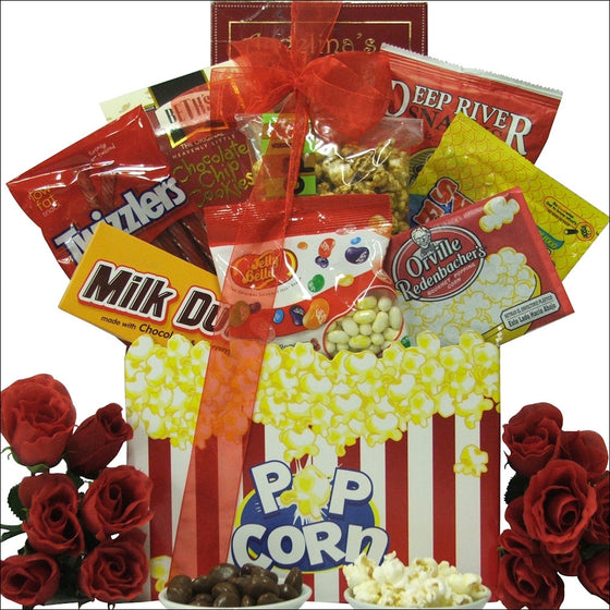 Valentine Date Night Movie Gift Basket