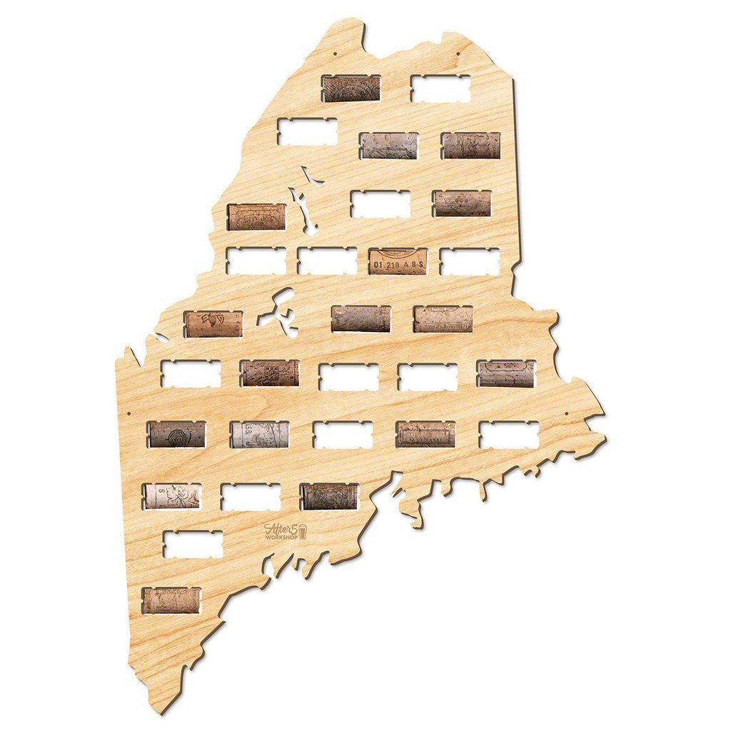 Maine Wine Cork Sign - Premier Home & Gifts