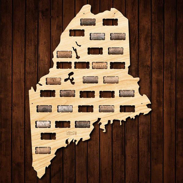 Maine Wine Cork Sign - Premier Home & Gifts