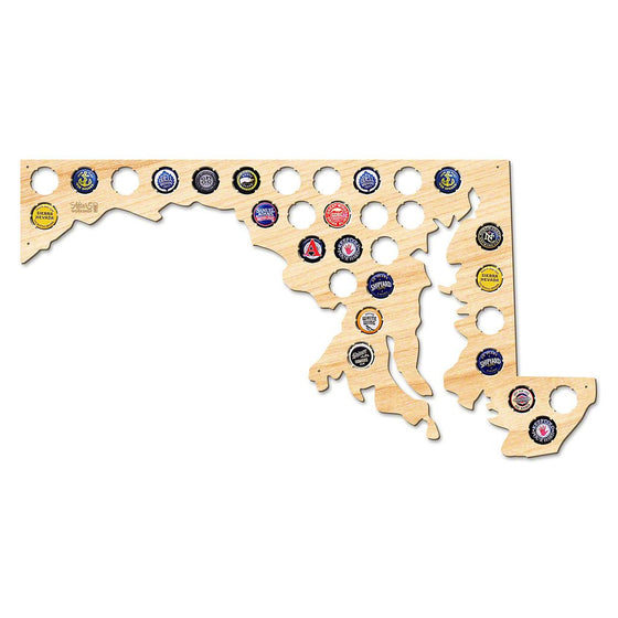 Maryland Beer Cap Sign - Premier Home & Gifts