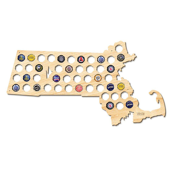 Massachusetts Beer Cap Sign - Premier Home & Gifts