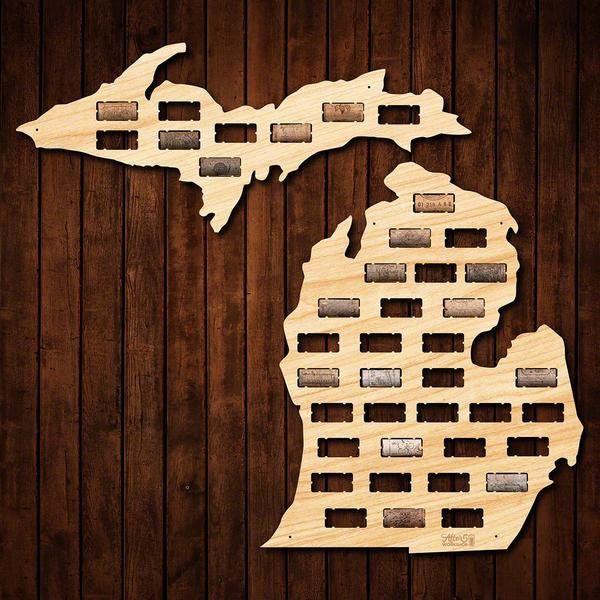 Michigan Wine Cork Sign - Premier Home & Gifts