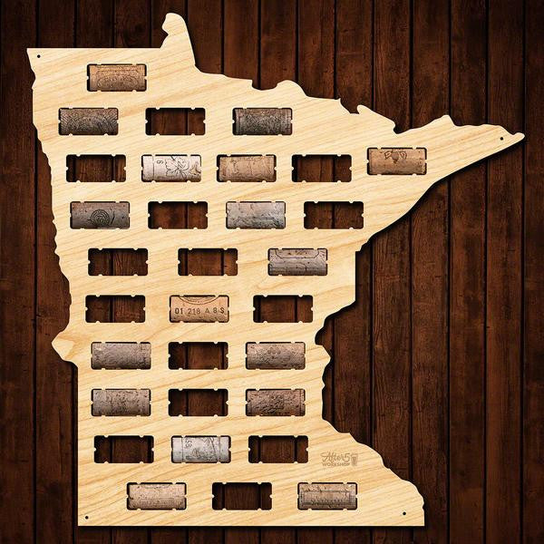 Minnesota Wine Cork Sign - Premier Home & Gifts