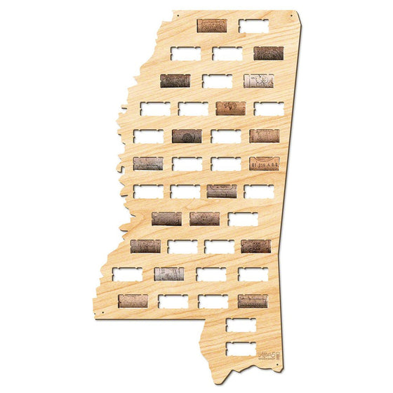 Mississippi Wine Cork Sign - Premier Home & Gifts