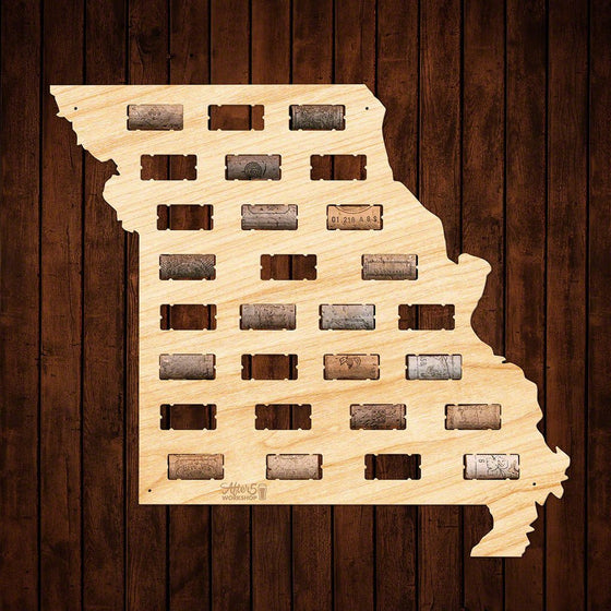 Missouri Wine Cork Sign - Premier Home & Gifts
