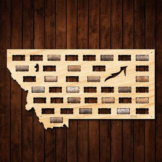 Montana Wine Cork Sign - Premier Home & Gifts