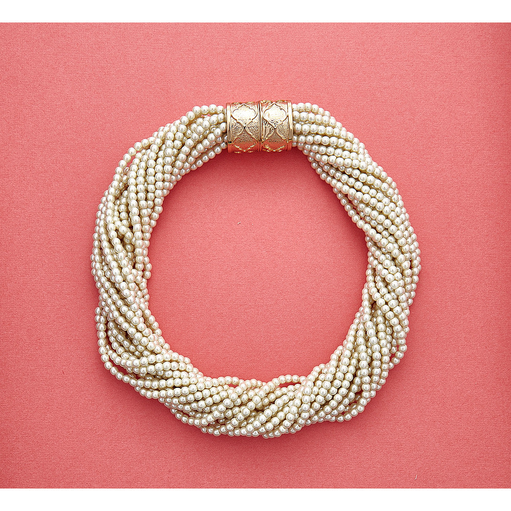 Jackie Pearl Twist Necklace - Premier Home & Gifts