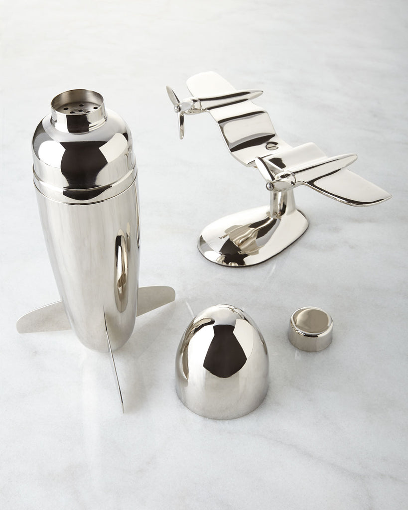 Airplane Cocktail Shaker - Bar Gifts - Premier Home & Gifts