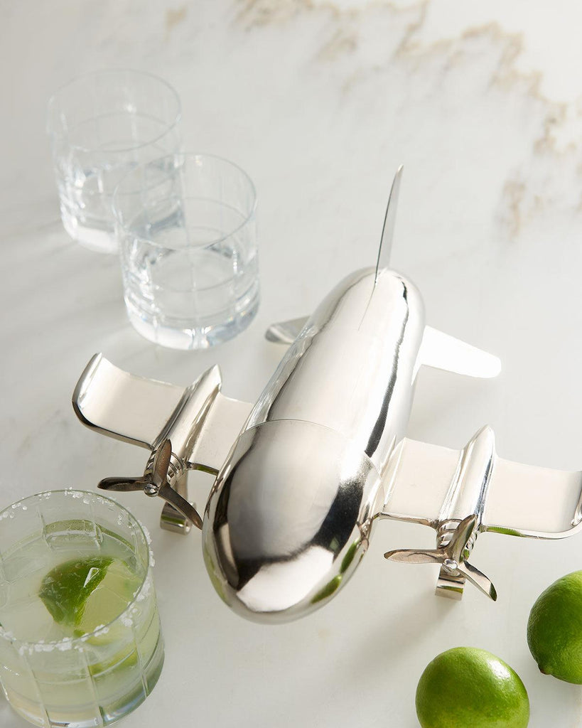 Airplane Cocktail Shaker - Bar Gifts - Premier Home & Gifts