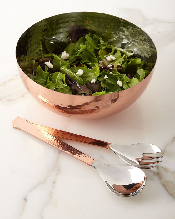 C'est Copper Serving Bowl and Servers - Entertaining Serving Gifts