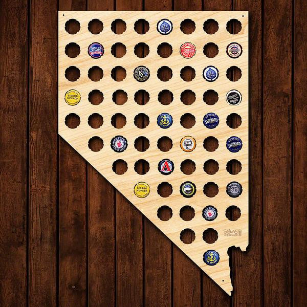 Nevada Beer Cap Sign - Premier Home & Gifts