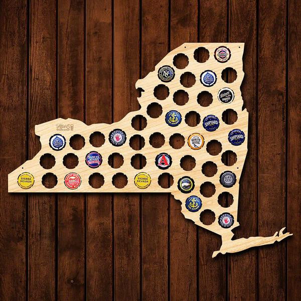 New York Beer Cap Sign - Premier Home & Gifts