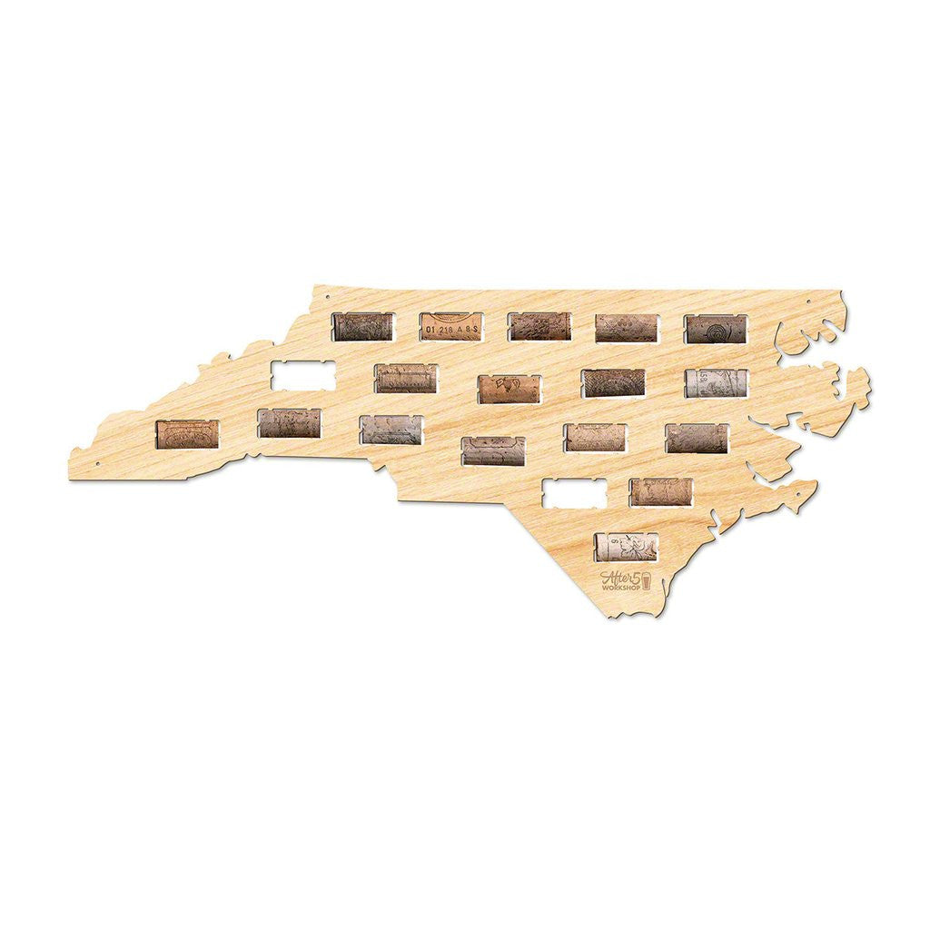 North Carolina Wine Cork Sign - Premier Home & Gifts