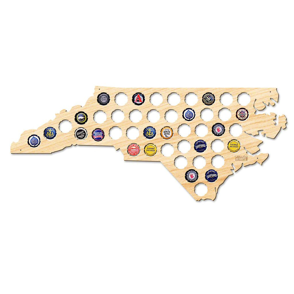 North Carolina Beer Cap Sign - Premier Home & Gifts
