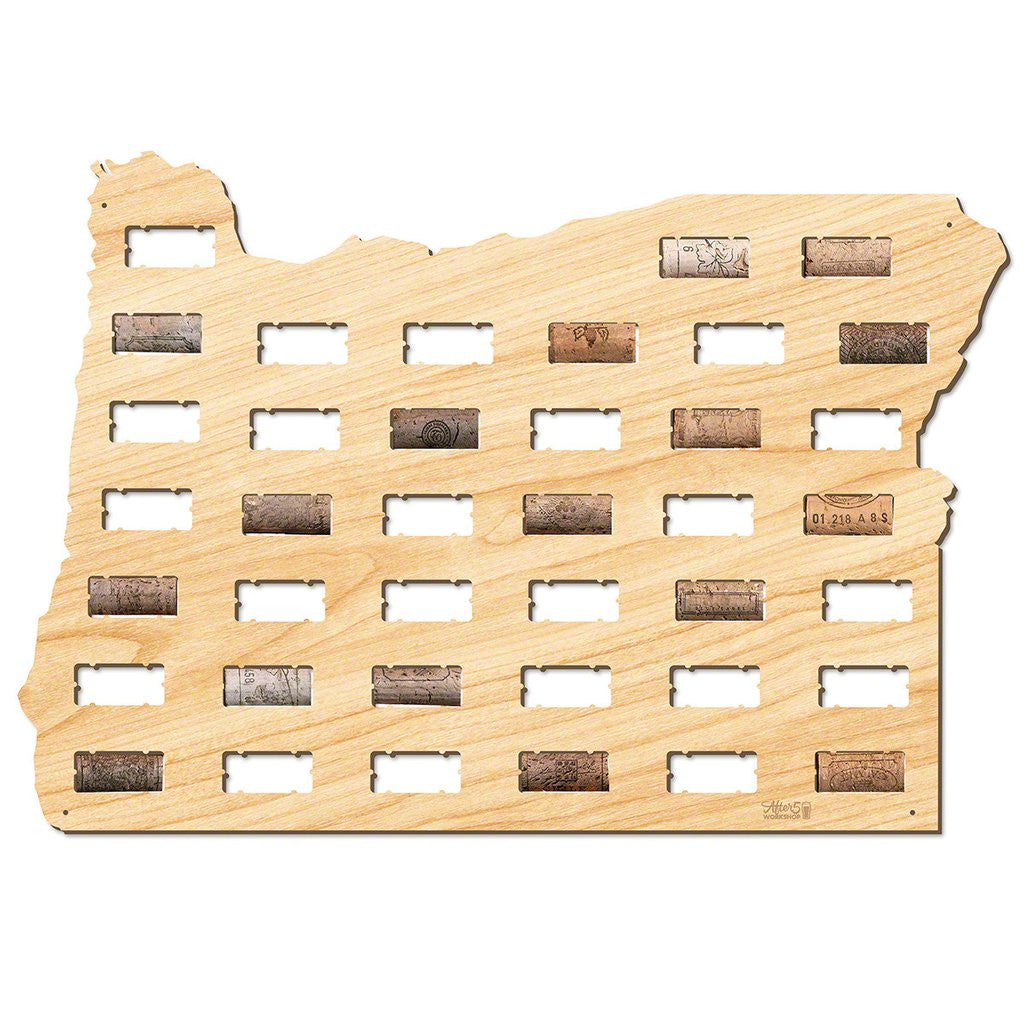 Oregon Wine Cork Sign - Premier Home & Gifts