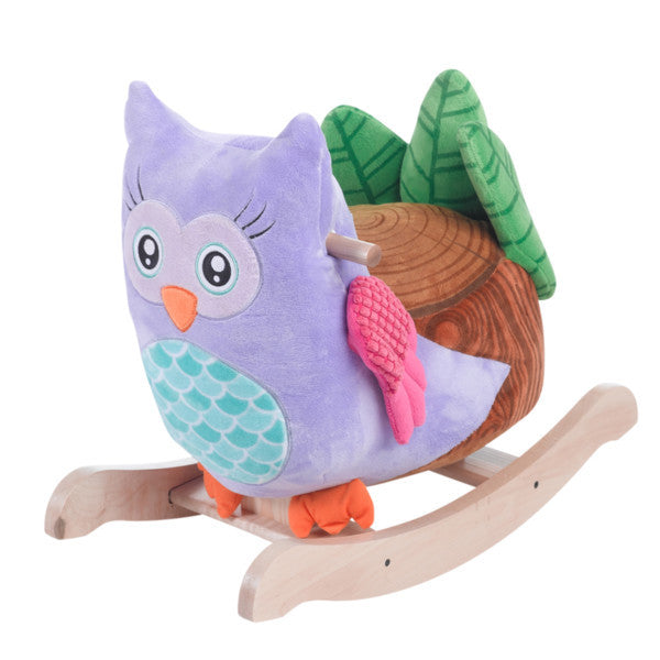 Owl Toy Rocker Purple