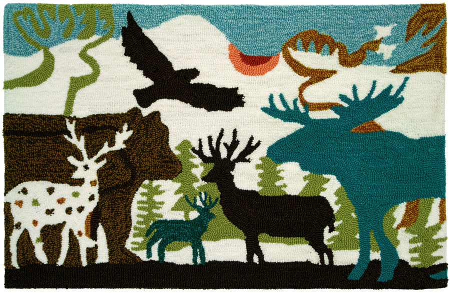 Forest Dwellers Accent Rug