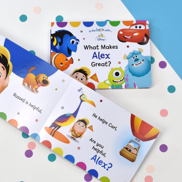 Disney What Makes Me Great Board Book Personalized Childrens Books