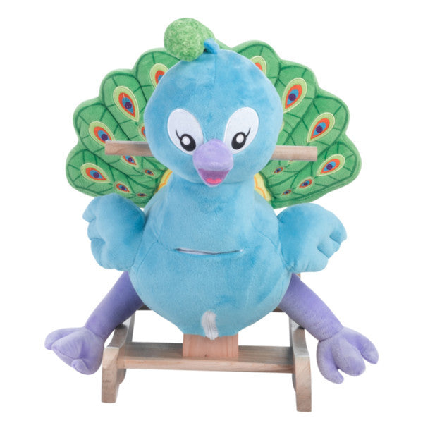 Pretty Peacock Toy Rocker - Premier Home & Gifts
