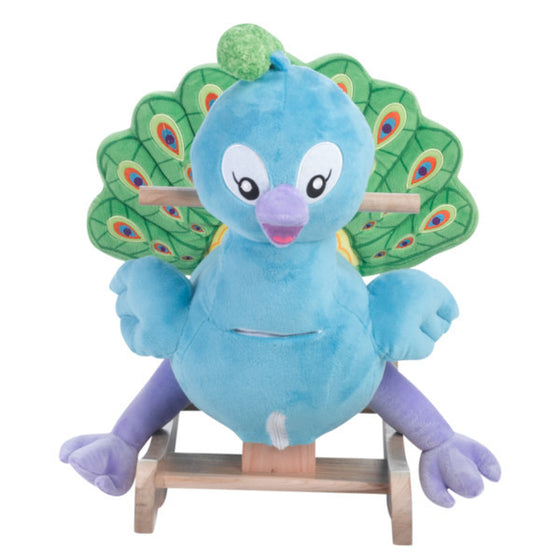 Pretty Peacock Toy Rocker - Premier Home & Gifts