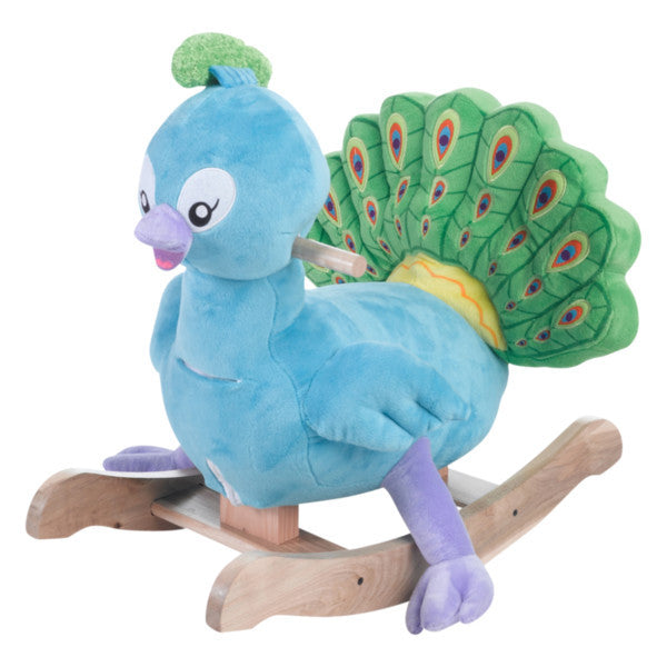 Pretty Peacock Toy Rocker - Premier Home & Gifts