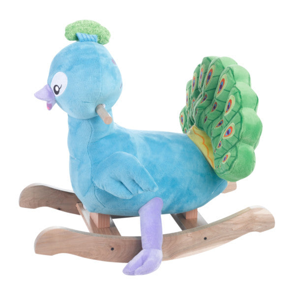 Pretty Peacock Toy Rocker - Premier Home & Gifts