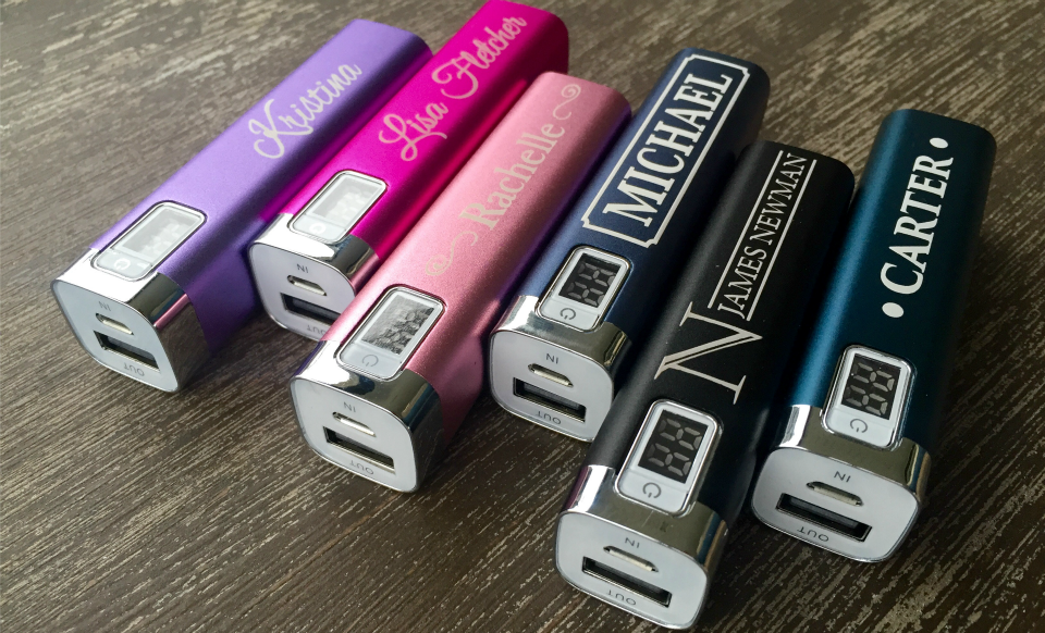 Phone Chargers - Personalized - Premier Home & Gifts