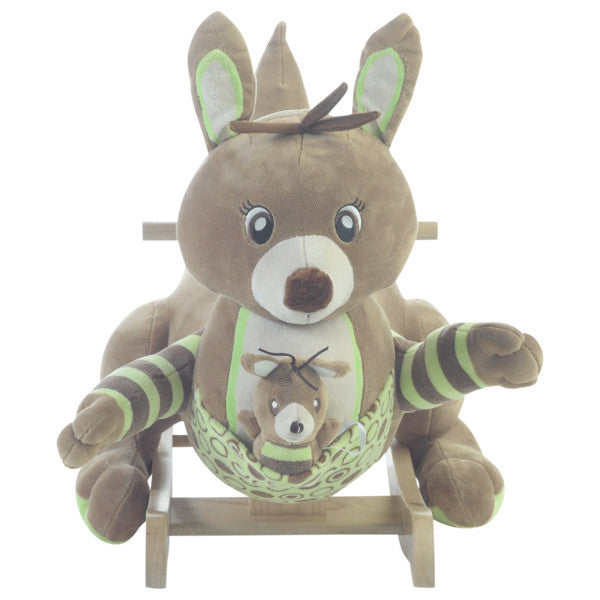 Kanga and Roo Kangaroo Toy Rocker - Premier Home & Gifts