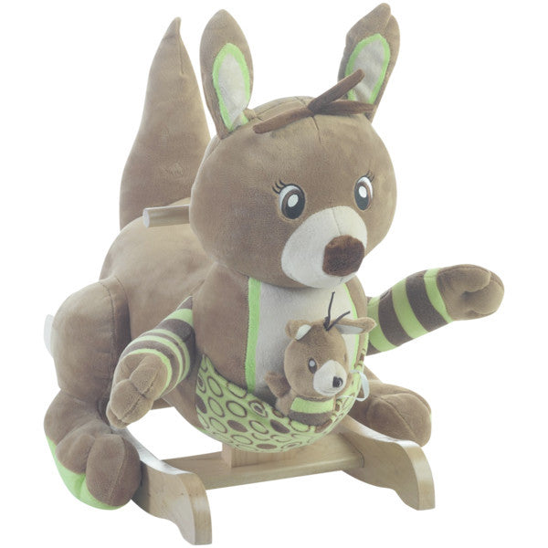 Kanga and Roo Kangaroo Toy Rocker - Premier Home & Gifts