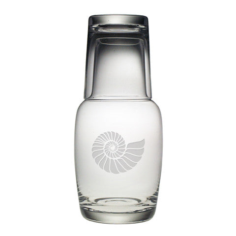 Nautilus Shell Bottle Carafe Set