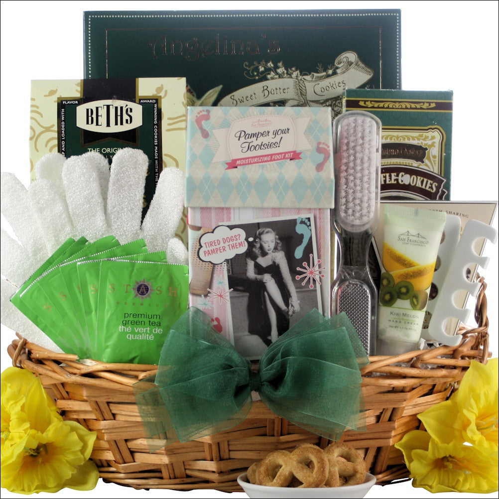 Hands & Feet Specialty Spa Gift Basket - Premier Home & Gifts