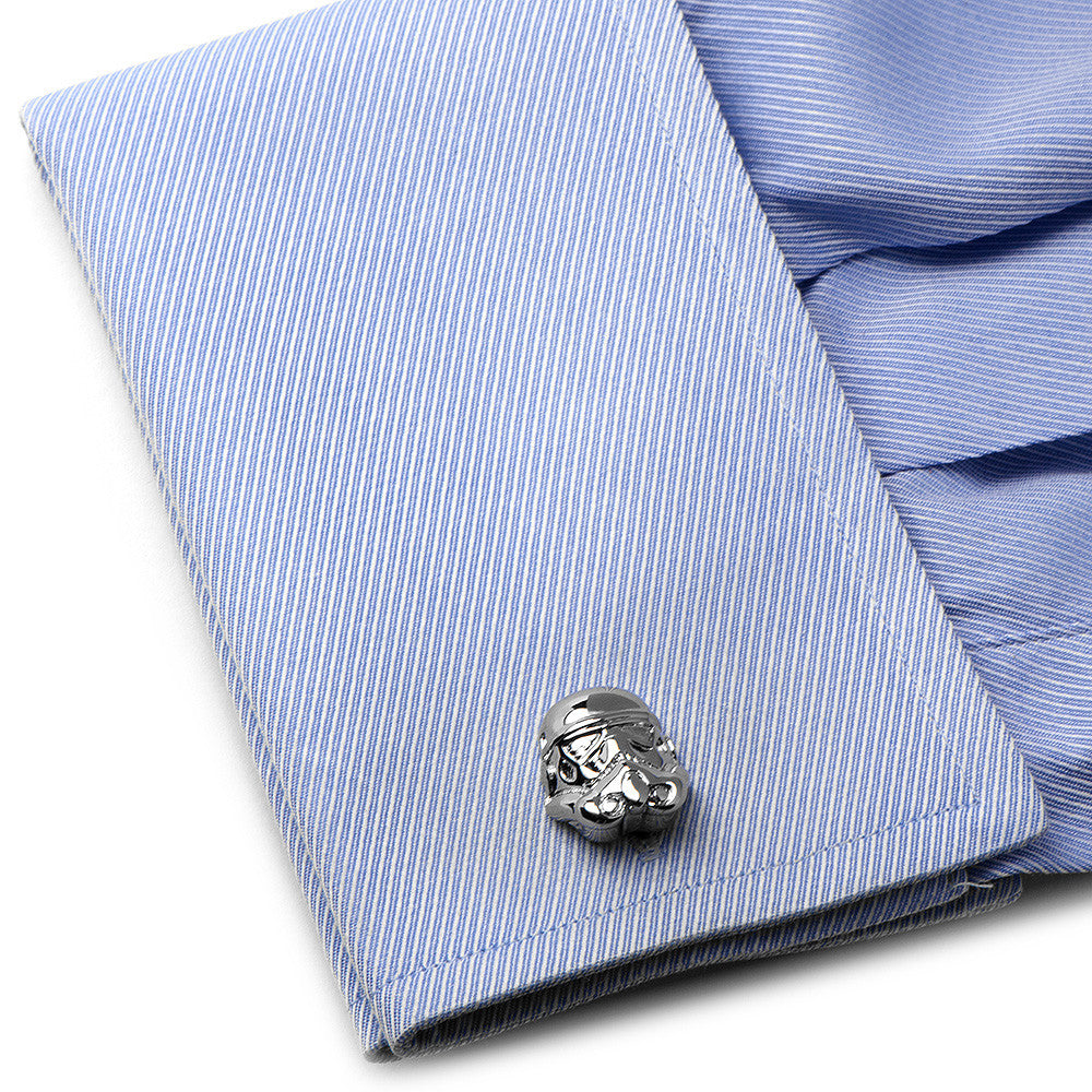 3D Stormtrooper Head Cufflinks