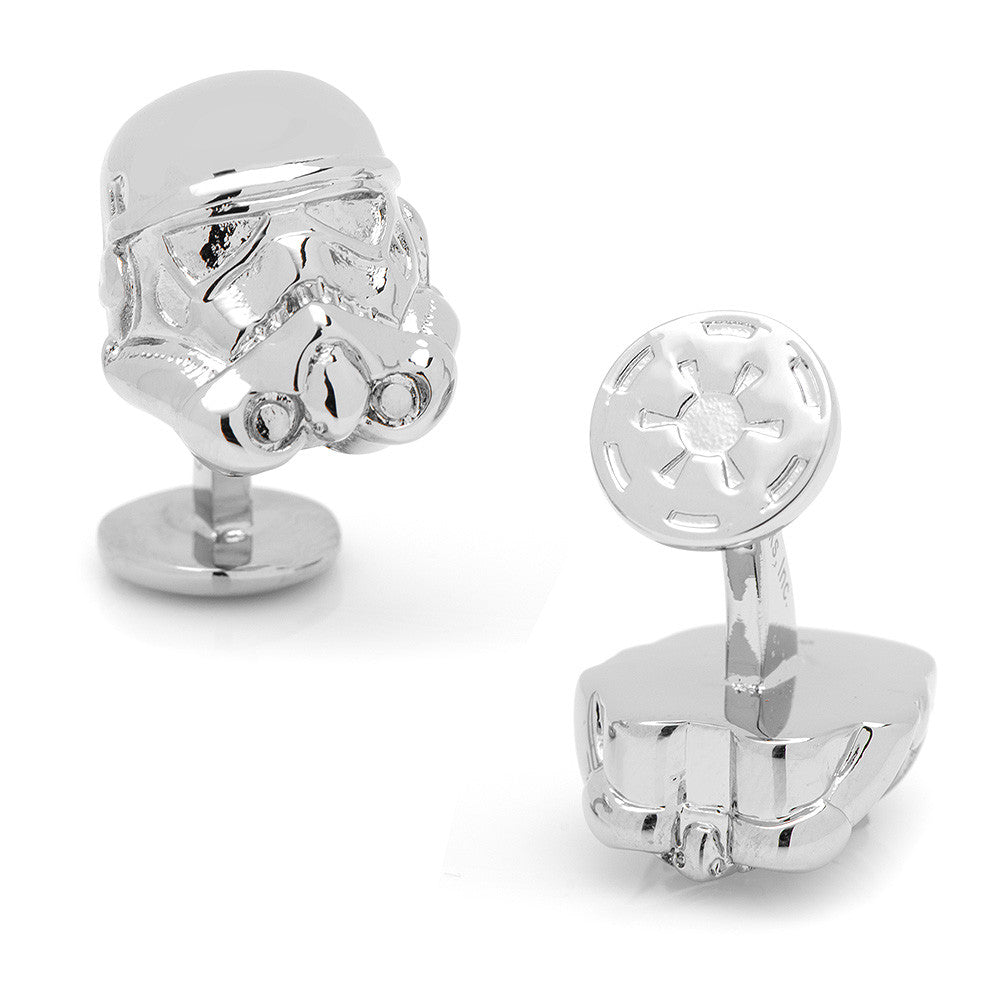 3D Stormtrooper Head Cufflinks