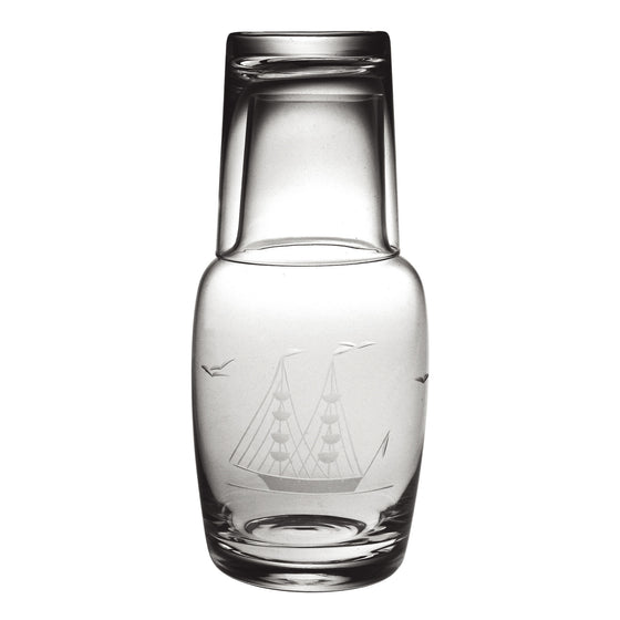 Clipper Ship Bottle Carafe Set