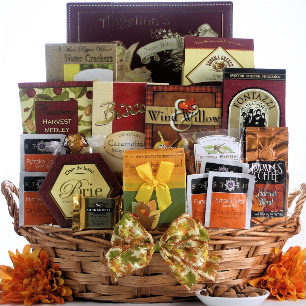 Plentiful Gourmet Wishes: Gourmet Thanksgiving Gift Basket