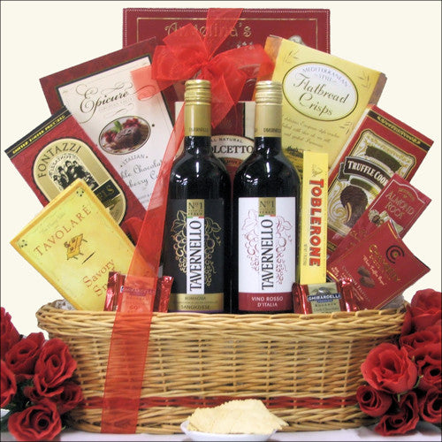 Italian Duet Wine Gift Basket
