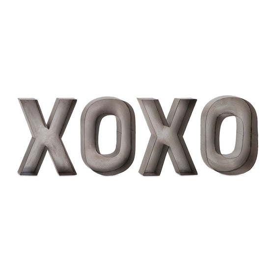 XOXO Metal Wall Decor