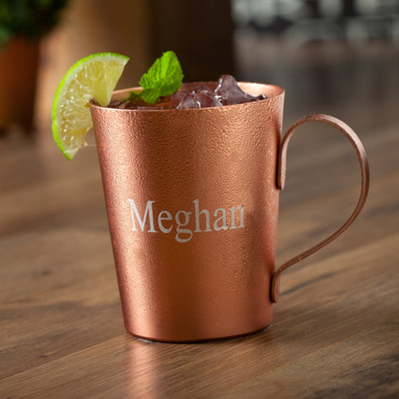 Moscow Mule Copper Mug ~ Laser Engraved