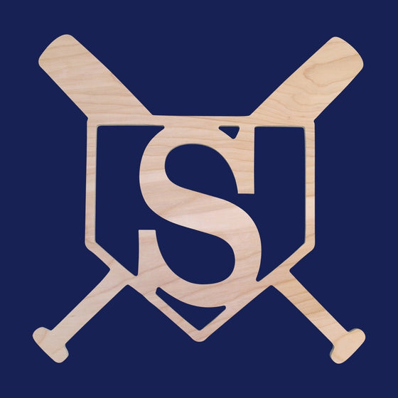 Baseball Wood Monogram - Baseball Gifts - Baseball Decor