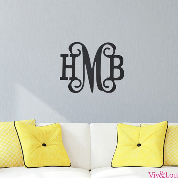 Classic Wood Monogram - Monogrammed Decor