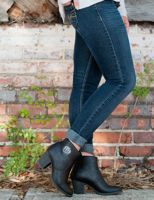 Ashlyn Ankle Boots - Black | Premier Home & Gifts