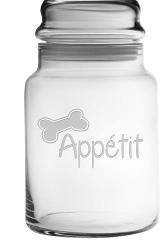 Bone Appétit Treat Jar
