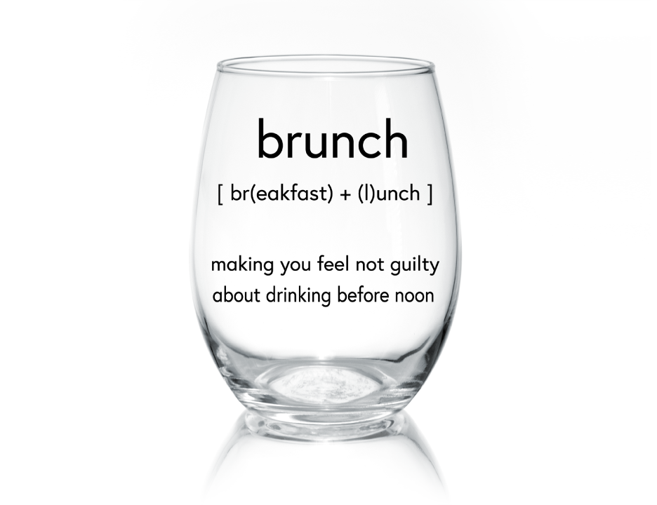 Brunch Stemless Glass