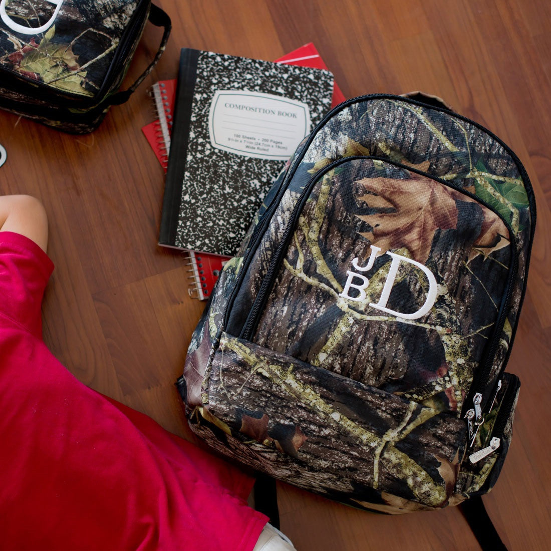 Camo Woods Personalized Backpack