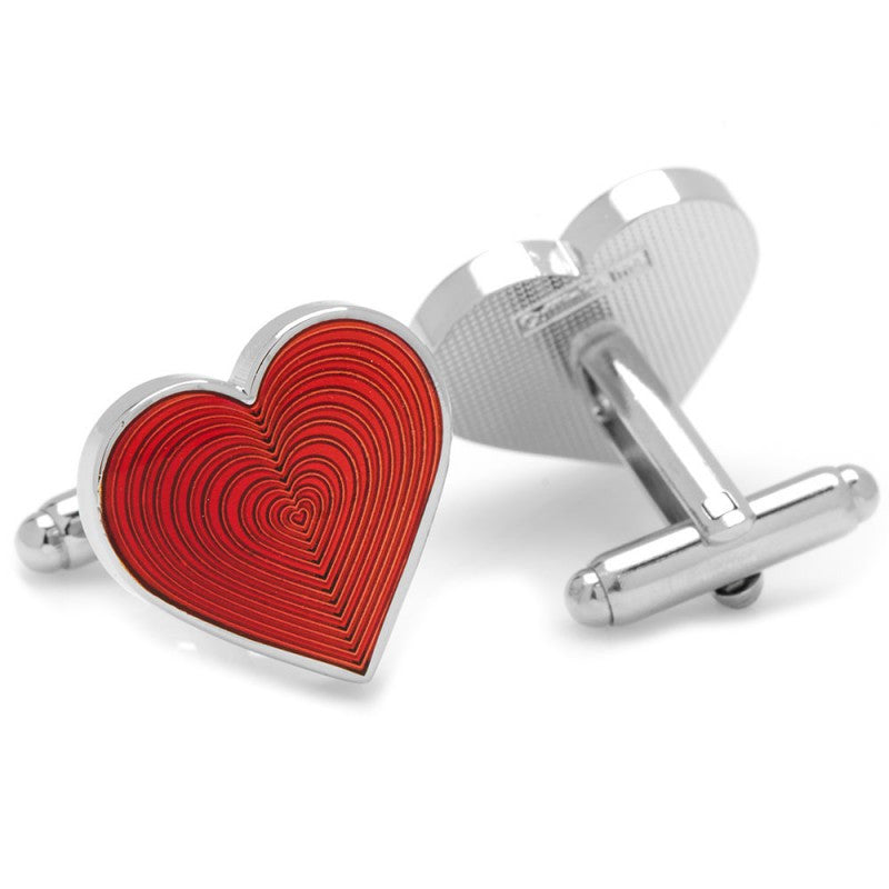 Red Heart Cufflinks - Premier Home & Gifts