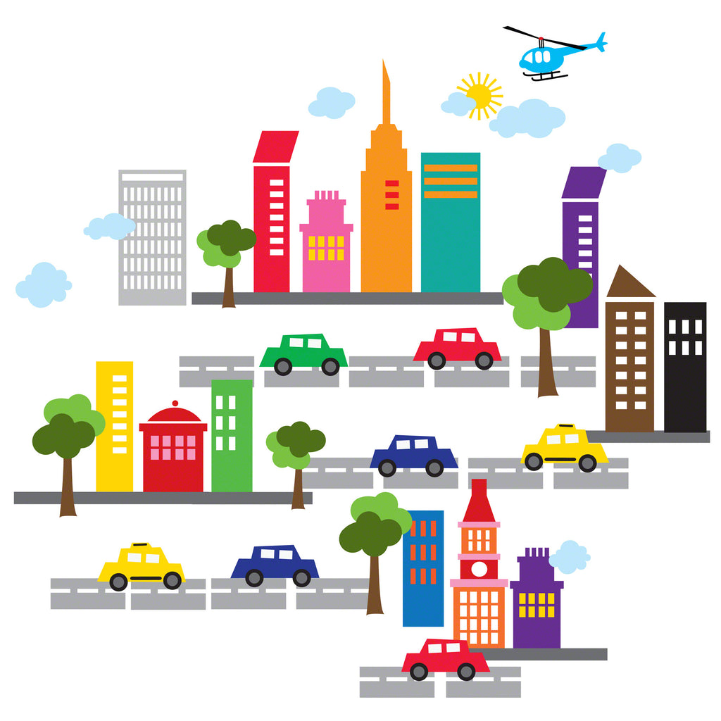 City Wall Decals