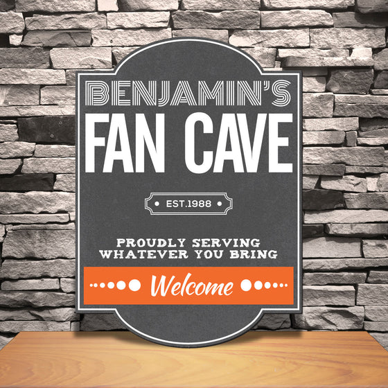 Fan Cave Pub Sign ~ Personalized | Premier Home & Gifts