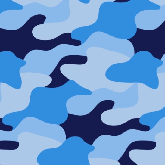 Blue Camo Preschool Backpack