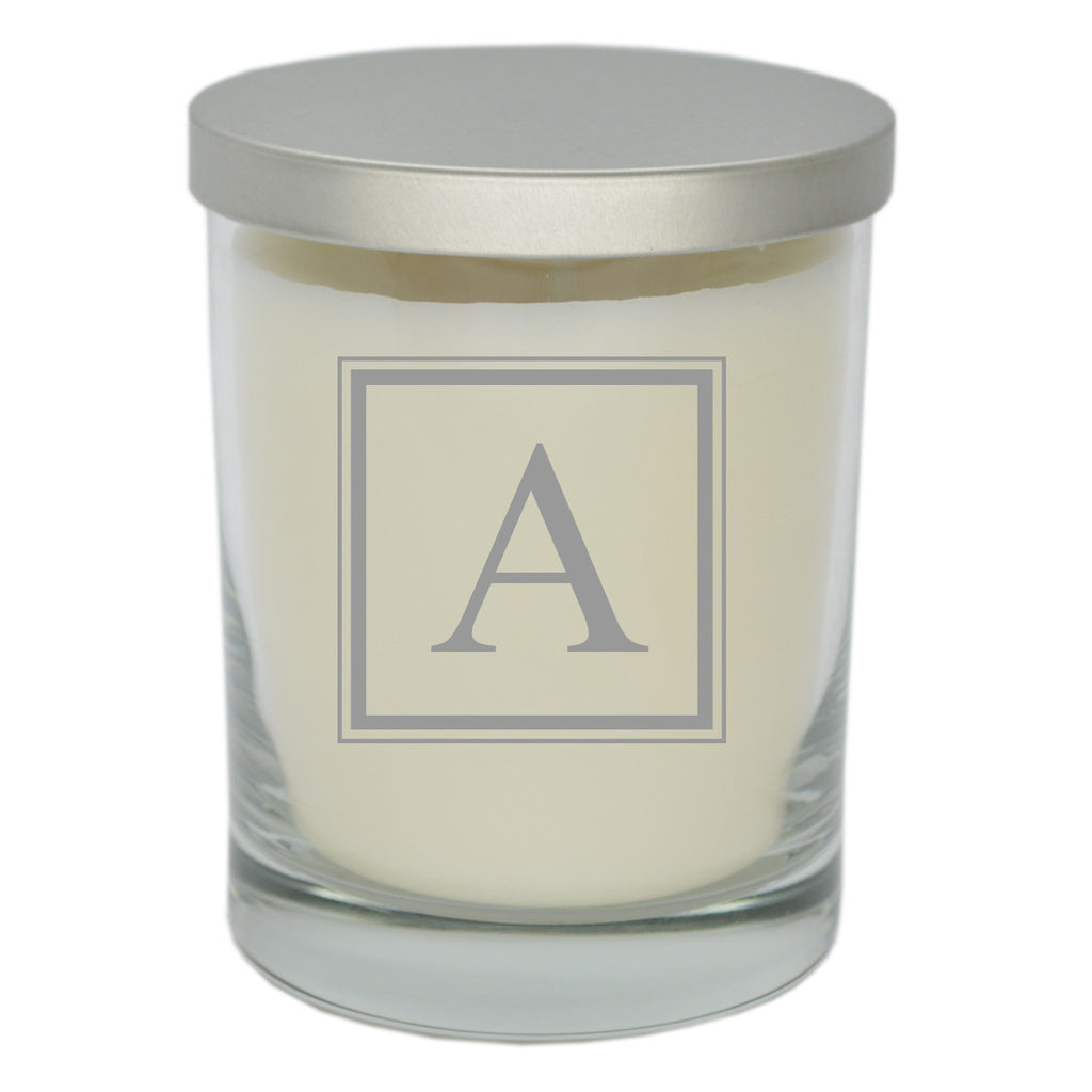 Eco Luxury Soy Unscented Candle - Personalized